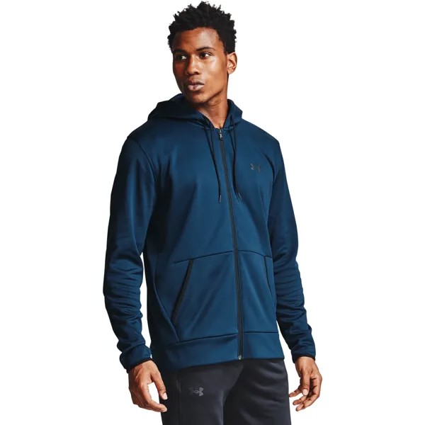 Толстовка мужская Under Armour Fleece FZ Hoodie черная L