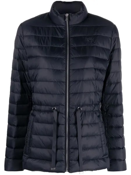 Lauren Ralph Lauren пуховик с кулиской, синий