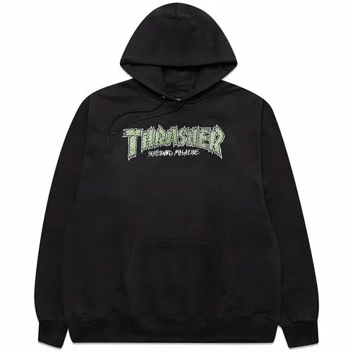 Толстовка THRASHER, размер S, черный