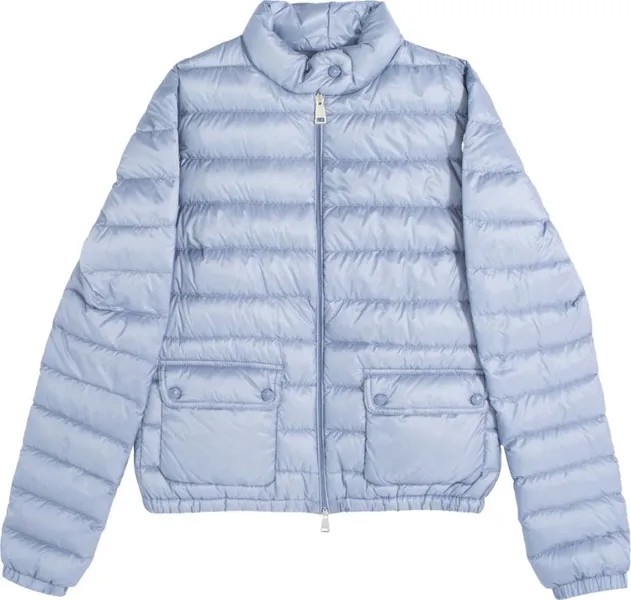 Куртка Moncler Lans Full Zip 'Blue', синий