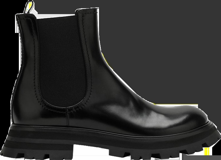 Кроссовки Alexander McQueen Wmns Wander Chelsea Boot 'Black' 2023, черный