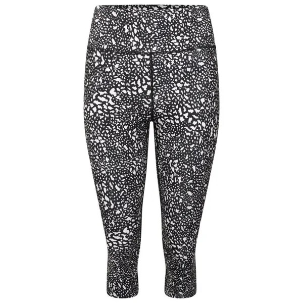 Женские леггинсы размером 3/4 The Laura Whitmore Edit Influential Dot Design DARE 2B, цвет blanco