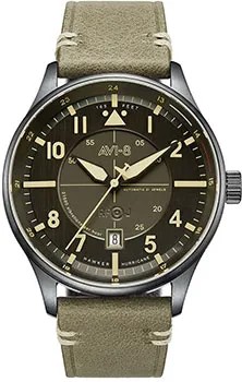 Fashion наручные  мужские часы AVI-8 AV-4094-04. Коллекция Hawker Hurricane