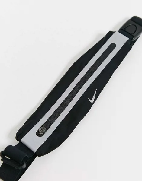 Черная сумка-кошелек на пояс Nike Running-Черный