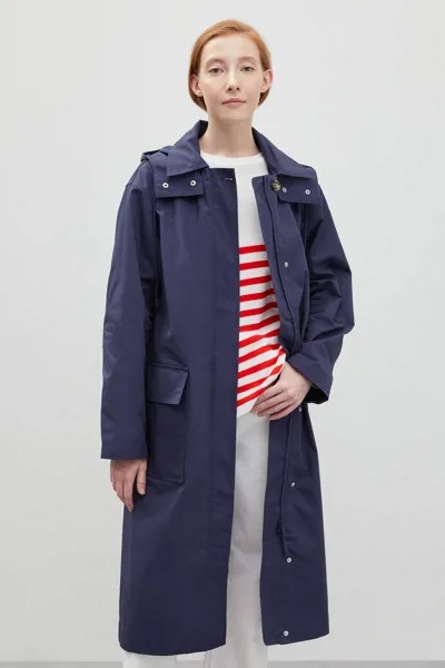 Плащ женский Finn Flare FBD11038 синий XL