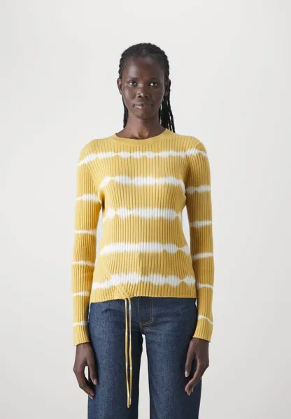Джемпер WOMENS CREW NECK PS Paul Smith, горчично-желтый