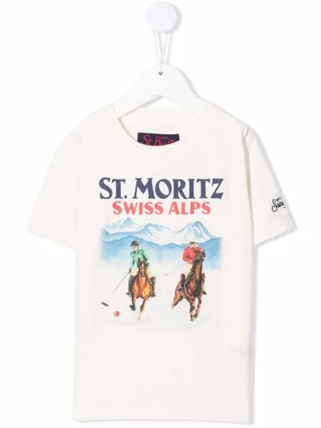 MC2 Saint Barth Kids футболка Cameron Polo Horse