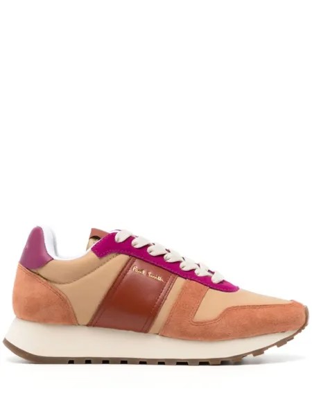 Paul Smith кроссовки Eighties в стиле колор-блок, коричневый