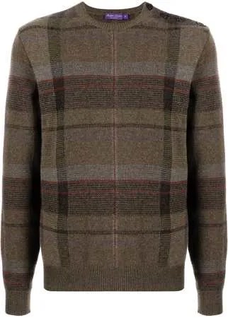 Ralph Lauren Purple Label джемпер в клетку