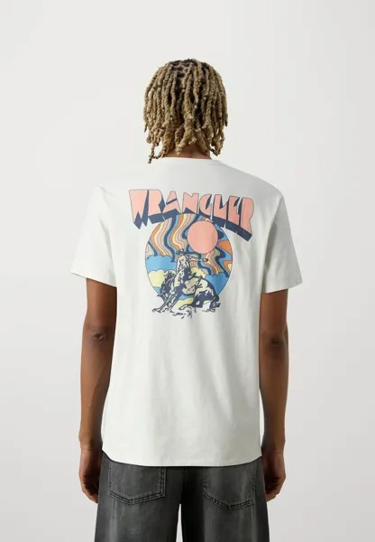 Футболка с принтом GRAPHIC TEE Wrangler, кремовый