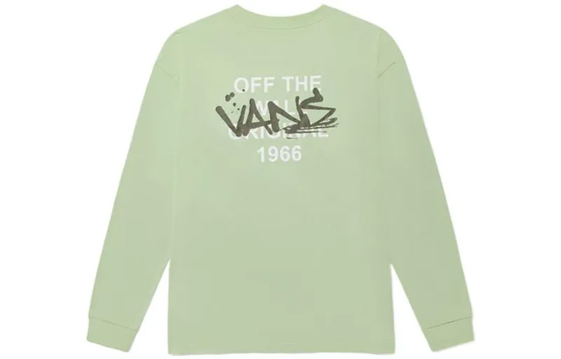 Футболка унисекс зеленая Vans, зеленый