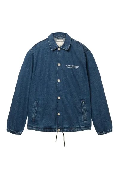 Зимняя куртка - Темно-синий - Пуховик Tom Tailor Denim, темно-синий