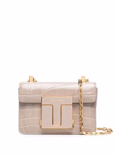 TOM FORD маленькая сумка с тиснением под крокодила