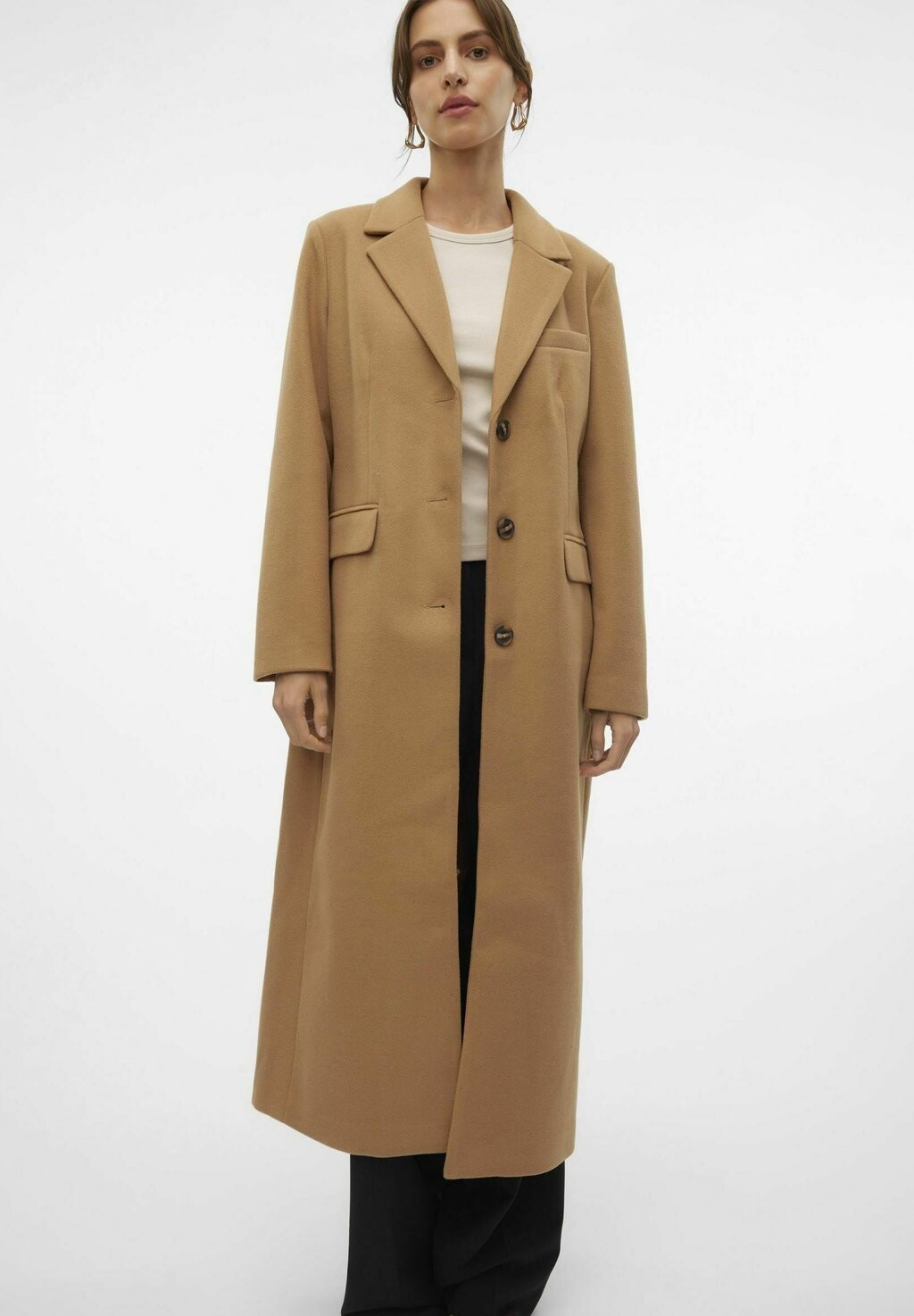 Классическое пальто VINCEMILAN  Vero Moda, цвет Tan
