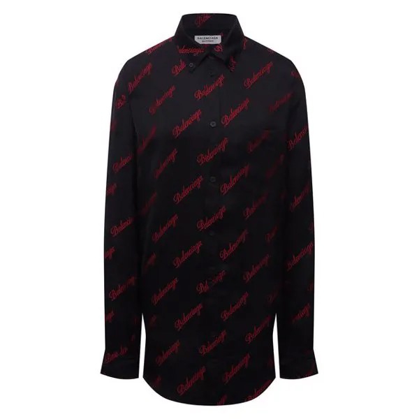 Рубашка из вискозы Balenciaga