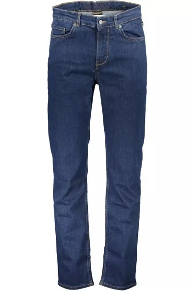 Дизайнерские мужские джинсы Napapijri Chic Regular Fit с 5 карманами, синий
