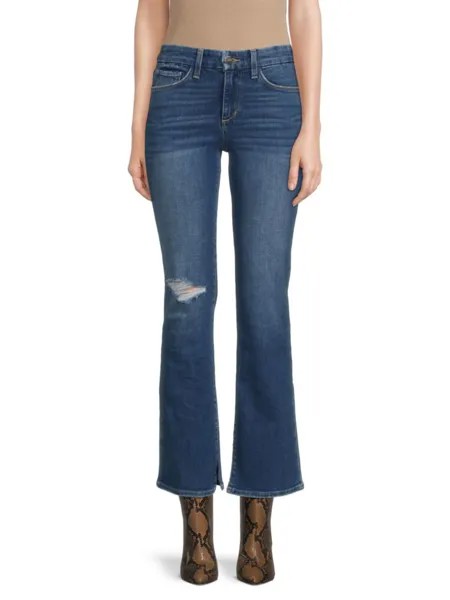 Джинсы с потертостями The Provocateur Bootcut Joe'S Jeans, синий