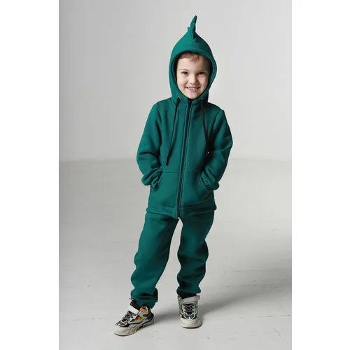Толстовка DaEl kids, размер 104, зеленый