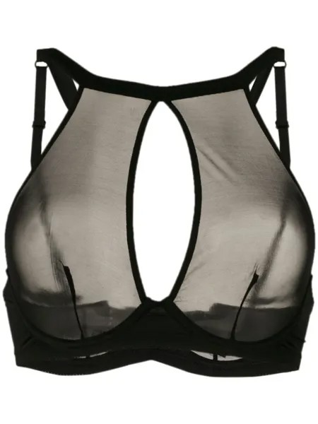 Maison Close топ 'Pure Tentation', черный