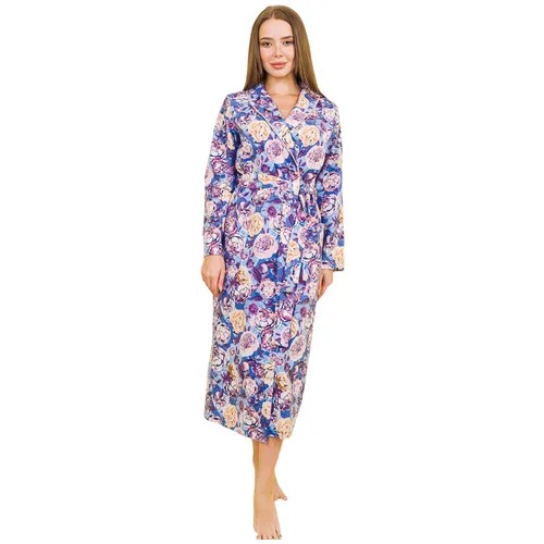Халат Lika Dress, размер 58, фиолетовый