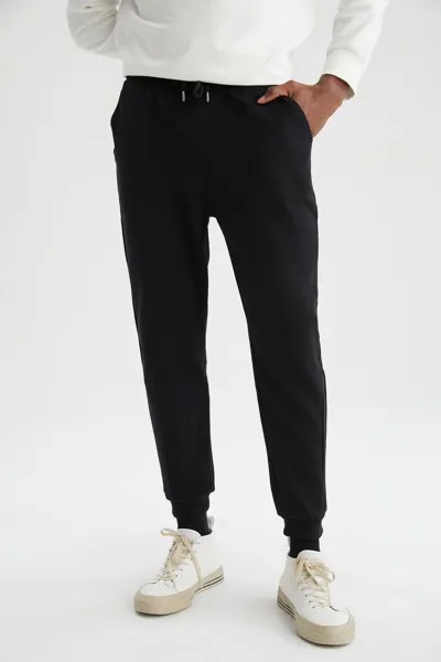 Спортивные брюки DeFacto SLIM FIT, черный