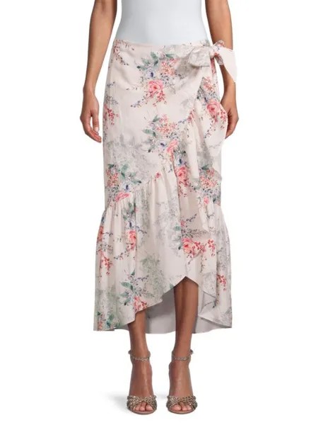 Юбка с запахом alix Kobi Halperin Ivory multi