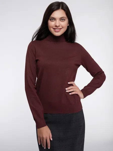 Водолазка женская oodji 74412005-5B красная M