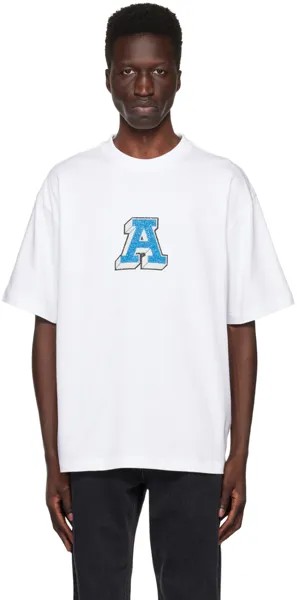 Белая футболка Muse College Axel Arigato