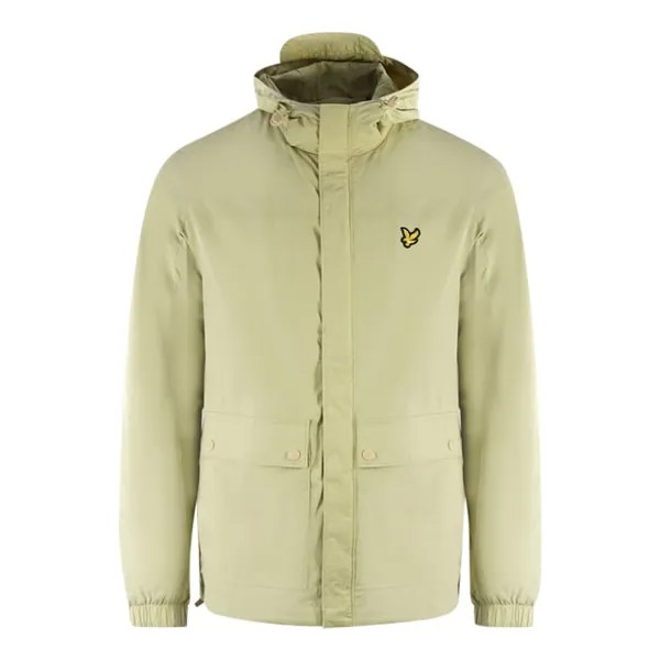 Куртка с капюшоном и легким карманом Lyle & Scott, зеленый