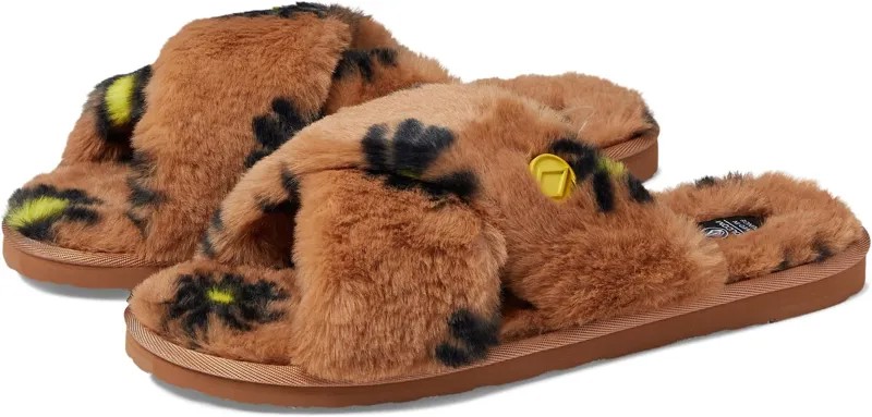 Тапочки Volcom Lil Slip, цвет Hazelnut 1