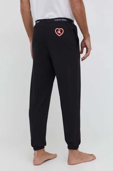 Спортивные брюки из хлопка Calvin Klein Underwear, черный