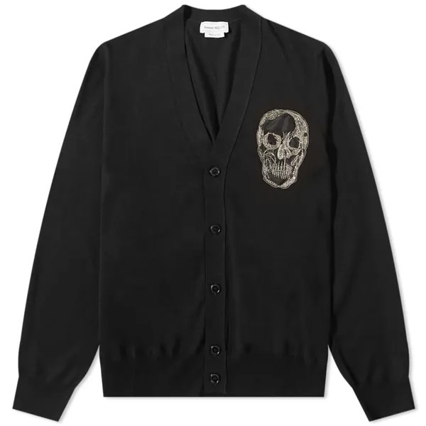 Джемпер Alexander McQueen Skull Cardigan