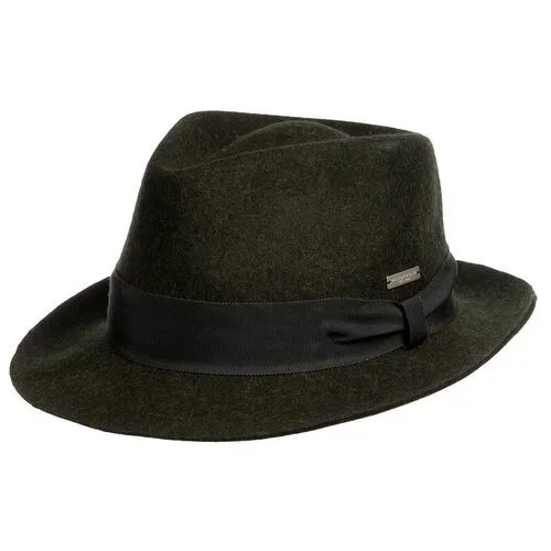 Шляпа федора SEEBERGER 70424-0 FELT FEDORA, размер 57