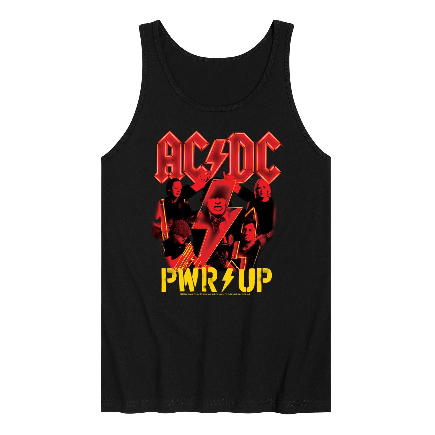 Мужская майка ACDC PWR UP Licensed Character
