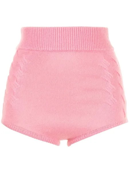 Cashmere In Love кашемировые шорты Mimie с завышенной талией, розовый