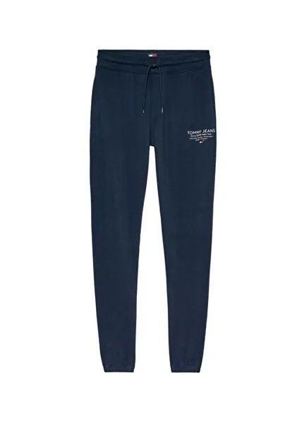 Нормальные темно-синие мужские спортивные штаны DM0DM18357C1G Tommy Jeans, темно-синий