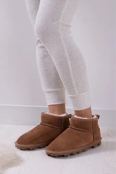 Тапочки Mini Grace из овчины - Женщины Just Sheepskin, коричневый