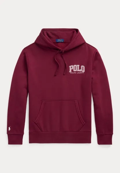 Джемпер с капюшоном LONG SLEEVE Ralph Lauren, темно-красный