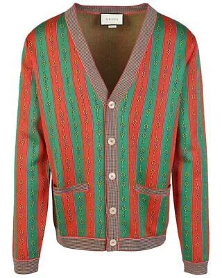 Мужской свитер Gucci из смеси шерсти и кашемира размера Xl