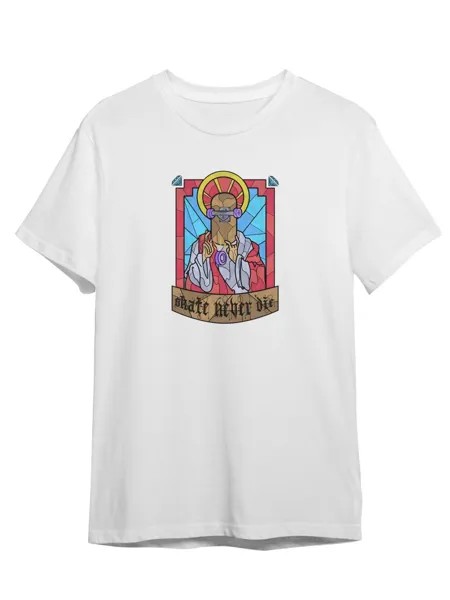 Футболка унисекс СувенирShop Скейтборд/Skateboarding/SK8 8 белая XL