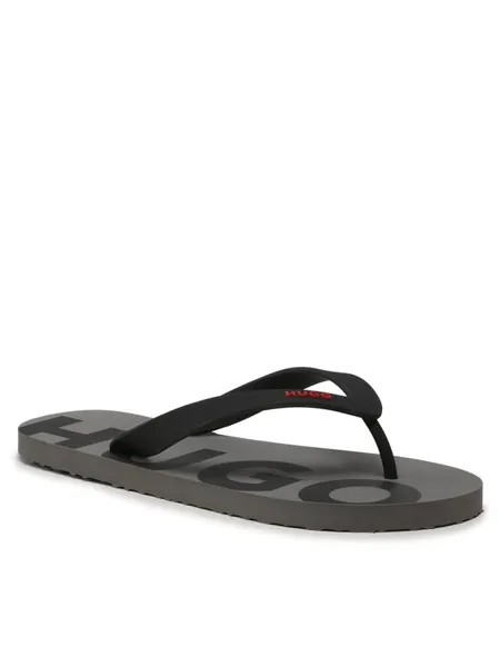 Шлепанцы мужские HUGO BOSS 50488935 серые 41-42 EU