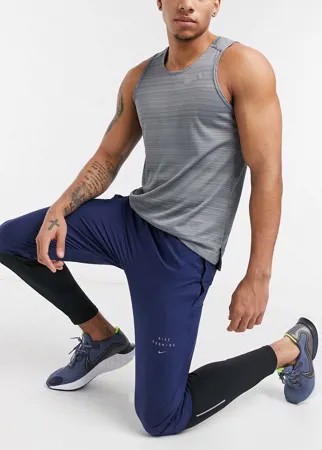 Темно-синие джоггеры Nike Running Run Division-Темно-синий
