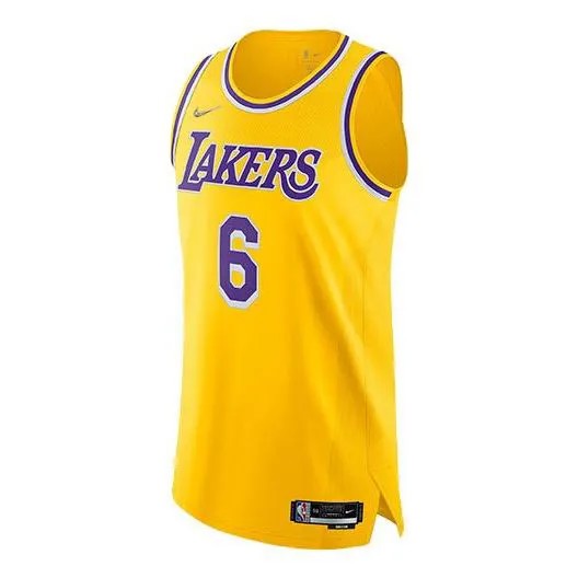 Майка Nike x NBA LA Lakers Jerseys 'LeBron James 6', желтый