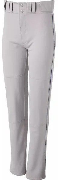 Мужские бейсбольные брюки Mizuno MVP Pro с окантовкой, серый