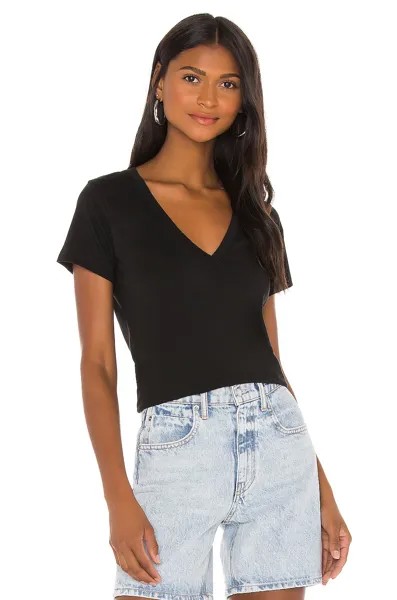 Футболка Nation LTD Blair Ultra Deep V, черный