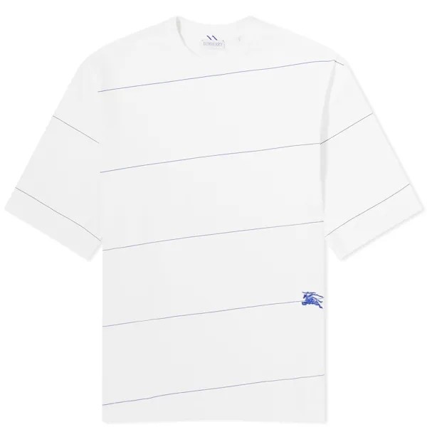 Футболка Burberry Diagonal Stripe T-Shirt, белый