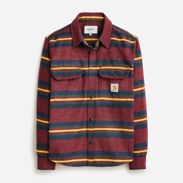 Carhartt работа в процессе oregon рубашка-куртка Carhartt Wip, бордовый
