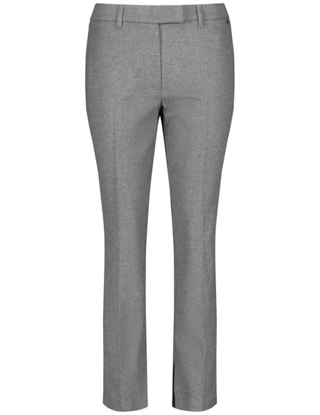 Обычные плиссированные брюки Gerry Weber Citystyle, пестрый серый