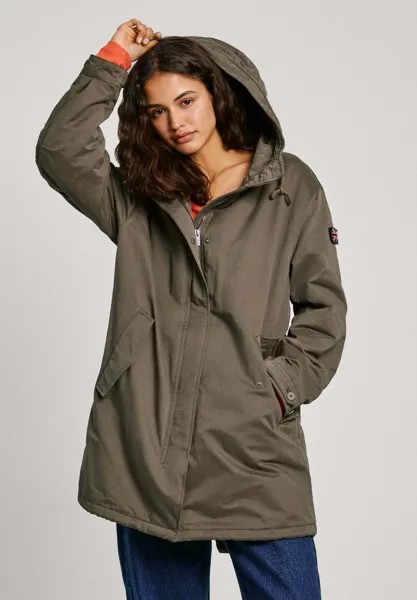 Парка BOBBIE Pepe Jeans, темно-зеленый