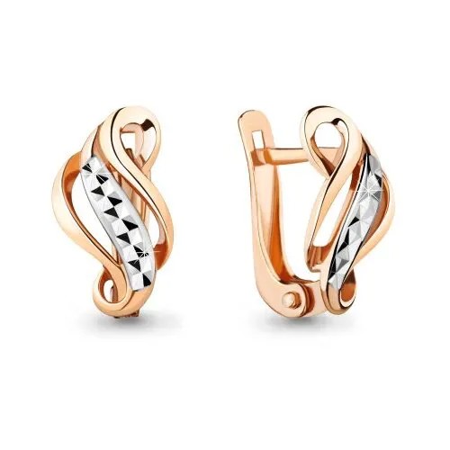 Серьги золото, 585 проба